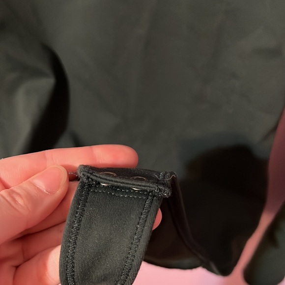 Abercrombie & Fitch Soft A&F Collection Dark Green Mock Neck Bodysuit - Picture 6 of 11